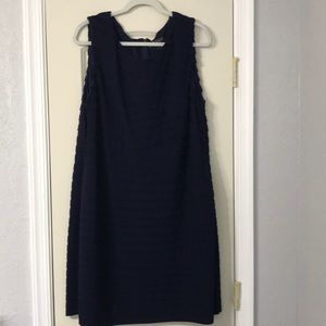 Navy cocktail dress
